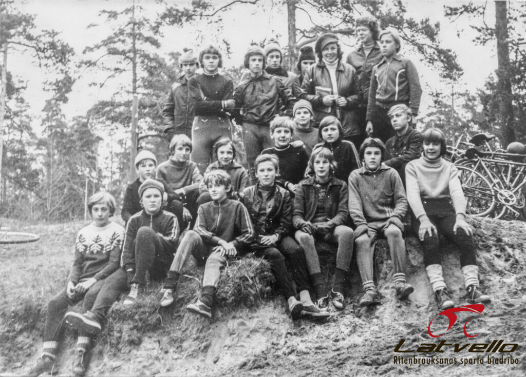 1977.gads.Latvijas riteņbraucēji.