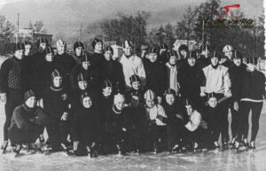 1954. gads, 1 km distance, Kirova, Dinamo nometne, slidošana