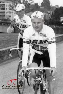 Juris Silovs un Arvis Piziks.