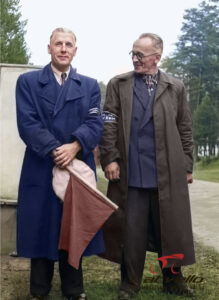 Rīga, Mežaparks.Tiesneši x un Jānis Birkhāns.